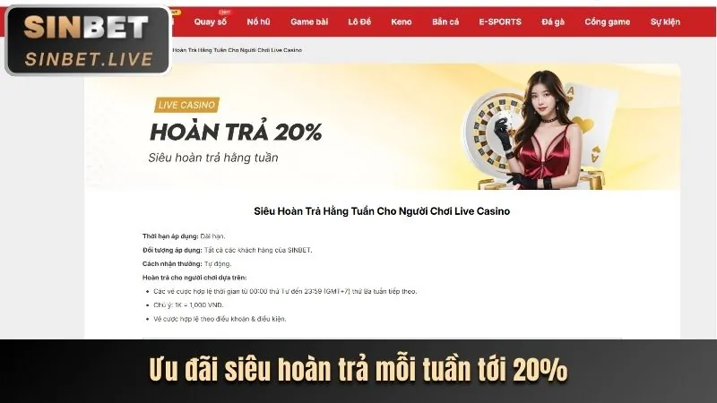 Thưởng nạp lại 33bet